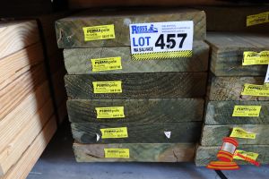 457 · 6x LENGTHS OF STRUCTURAL MGP 10, H4 TREATED PINE TIMBER, APPROX 240 x 45mm x 2.4m