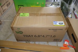 Sugarcane Rectangular Tray (Box Of 1000)