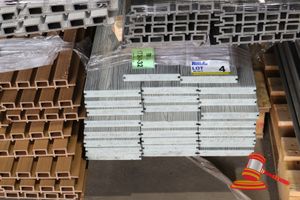 Perma Timber Wpc Composite Solid Decking. French Oak Finish (Grey). Easy Install, Maintenance Free, Concealed Fix. 26 X 146 X 5400mm (Approx 20.49m2). Unused