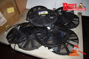 41 · 9 x Unused SPAL Automotive 12/24Volt A/C Pusher Fans, E844452, VA09-AP8