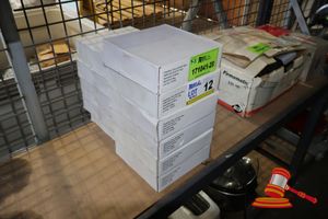 11 X Boxes Gasless Flux Cored Wire, Aws A5.20 E71t-Gs, Diameter: 0.8mm, Net Wt: 4.5kg Per Box, Lot No: 17015 (Poss Unused, Boxed)