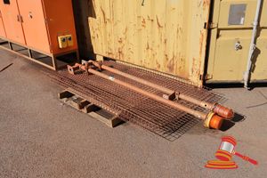 4 X Mesh Wiring Fence, Approx; 2.2m L X 1.3m W, Some Marks