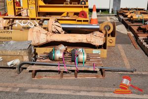 76 · 4 X SCANIA 2419619 SPRING BRAKES, 1 X METAL PIPE, APPROX; 2M L, SOME MARKS, UNTESTED, ON A PALLET, (B4859670),