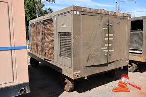 35 · 1 X AIR-A-PLANE CORP DIESEL, PORTABLE AIR CONDITIONING UNIT, MODEL: 5080 DE/SC, SN:94SAX2206-2-5080DE-9,1282 HRS, PERKINS DIESEL ENGINE,MOUNTED ON TRAILER WITH DUCT HOSE (UNTESTED)APPROX 4500 X 2500 X 2400MM (B3607775)