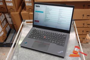 21 · LENOVO T14S, 14 INCH TOUCH NOTEBOOK, INTEL CORE i5 1135G7 2.40GHZ, 16GB RAM, 256GB SSD / NO OS, SN: GM048TNS / AN: ITT38100, UNTESTED (SOME MARKS / NO CHARGER )
