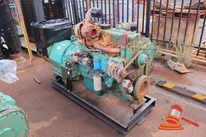 8 · CUMMINS QSL9-G3 NR3 DIESEL ENGINE , SN 7466 2270 WITH STAMFORD 250 KVA UCD1274K13 MODEL ALTERNATOR, (USED). (S44#RITM084070, DR# 1750)
