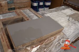 315 · PALLET OF DINTERNO GRIGIO MATTE (R10) R/T PORCELAIN TILES, 300 x 600 x 10mm, 53 BOXES, 76.32m2 TOTAL