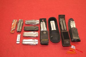 25 · 10 X ASSORTED LEATHERMAN MULTI PURPOSE TOOLS