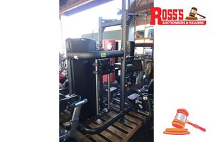 20 · REAL LEADER ASSISTED PULL-UP MACHINE, UP TO 119KG WEIGHT STACK, SOME MARKS, APPROX; 1.3M L X 830MM W X 2.2M H