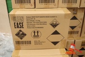 423 · 2x BOXES OF CLEAN EASY HEAVY DUTY DRAIN CLEANER, 1L PER BOTTLE, 20x BOTTLES TOTAL
