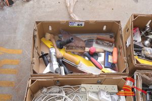 65 · Various and Assorted Plastering and Other Mixed Tools