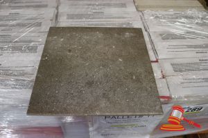 Pallet Of Kos Taupe Matt Ceramic Glazed Floor Tiles, 300 X 300 X 7.8mm, 13 Boxes, 19.44m2 Total