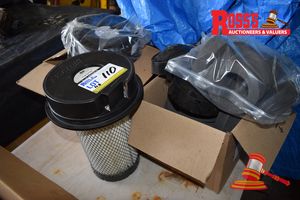 Unused Lot of Automotive Air Conditioning Engine Filter, Louvred Filter, Carton of Rubber Seals