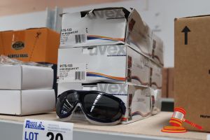 20 · 6x BOXES OF UVEX SKYGUARD SAFETY GLASSES