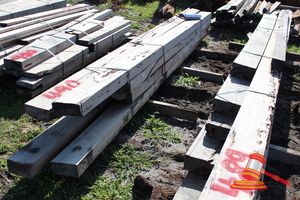490 · JARRAH GARDEN SLEEPERS X 8 , 4 @ 4.5, 3 @ 3.6, 1 @ 2.7, 200 X 100