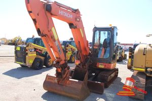 17 · HITACHI ZAX15 6OUSB EXCAVATOR, EX21 VIN: HCMINB00C00010237, YEAR UNKNOWN, HRS UNKNOWN, NON RUNNER, GRADE BLADE, BUCKET 2 TRENCH BUCKETS CONDITION: FAIR, TRACK POOR - REPORTED HOURS:1987