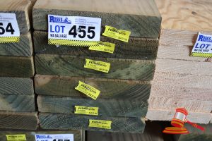 6x Lengths Of Structural Mgp 10, H4 Treated Pine Timber, Approx 240 X 45mm X 2.4m