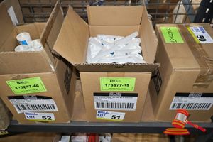 51 · 20 X GUC INDUSTRIAL RTV SILICONE SEALANT CARTRIDGES, MODEL: GP100, WHITE, 300ML, IN A BOX