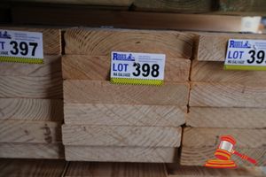398 · 6x LENGTHS OF STRUCTURAL MGP 10, UNTREATED PINE TIMBER, APPROX 240 x 45mm x 2.4m