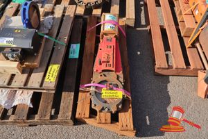 101 · 1 X WEY VALVE KNIFE GATE, DN200, MODEL: VNC-DI-TE-8-PN-6, PNEUMATIC ACTUATOR, 460MM X 1190MM X 360MM, ON A PALLET, POSS UNUSED, (B2252515), (PO 81952287/02, PLANT# 1002)