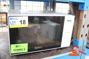 1 X Bellini Microwave Oven, Model: Bel20pmw20, Untested - Used