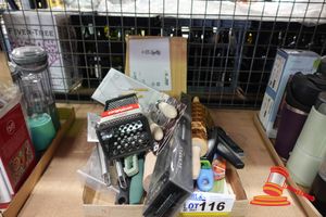 Various Kitchen Utensils, Includes: Food Guru Grater 4 Sided, Alto Ecology 3pce Cheese Knife Set, Wooden Rolling Pin, Wooden Masher, Various Others