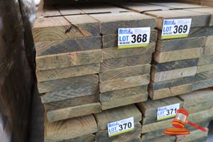 16x Lengths Of Non-Structural, H4 Treated Pine Timber, Approx 170 X 35mm X 3m