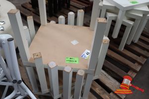 6 X Ikea Lack Nesting Tables, Model: 21072, White, On A Pallet, General Wear And Tear