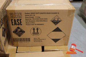 437 · 2x BOXES OF CLEAN EASY HEAVY DUTY DRAIN CLEANER, 1L PER BOTTLE, 20x BOTTLES TOTAL