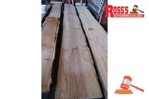 BLACKBUTT SLAB, L5750mm x W590mm x W570mm x 580mm D-38/40mm, APPROX