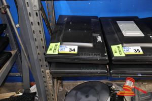 34 · 4 X BENQ LCD COMPUTER MONITORS, 24 INCH, SOME SCRATCHES/MARKS, UNTESTED (NO CABLES / NO STANDS INCLUDED)