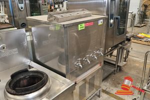 1 X Commercial Refrigerated Filtration Water Dispenser, 4 Tap, Model: Pn-73, Sn:Bkd 11015 K06, Untested (Some Marks)