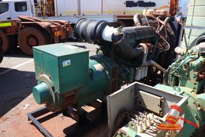 52 · 1 X VOLVO PENTA DIESEL ENGINE GENERATOR SET, MODEL: TAD1341GE, SN:2013884959, 308KW, 1500RPM, MOUNTED ON SKID (SOME RUST / UNTESTED)ASSET GE7163