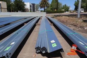 Gal Steel Z Purlins, Approx 200mm - 12 Pcs At 10.9m