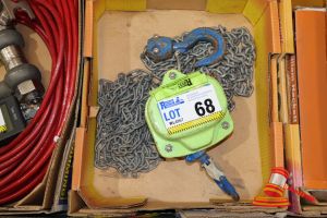 Buffalo 1t Chain Block with 3m Drop Serial 116003