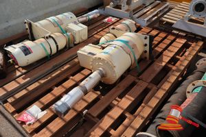 67 · SNX HYDRAULIC ASSEMBLY, PART NO: SNX000001, SN:SSN000012, DATE OF SUPPLY: AUGUST 2023 (POSS UNUSED),WITH FOAM AND BRASS CONNECTORS, ON A PALLET