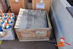 93 · 3 X FM GATE VALVE, MODEL: C515, 300PSI DI, BLUE END CAPS (SOME MARKS), IN A CRATE, POSS UNUSED