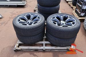 52 · 4 x YOKOHAMA GEOLANDAR, A/T, TYRES AND RIMS, SIZE# 285/45R22, 114H, ON PALLET, USED- SOME CURB RASH, SUITS RAM LIMITED