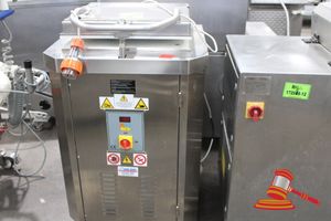 11 · 2012 NOVAPAN PRESS MACHINE. MODEL: BURRO INOX. MOBILE. STAINLESS STEEL. 3 PHASE (PLUG). 50HZ, 415V, 3A. APPROX; 70CM W X 70CM D X 1.1M H. (UNTESTED)