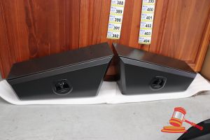 348 · PAIR OF TAPERED UNDER TRAY TOOL BOX, 700mm R&L, ALUMINIUM MATTE BLACK