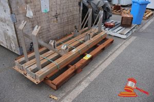 Sandvmat Conveyor Frames Approx 2.4m Length (S44#4974672430, Dr# 1697, Brockman 4)