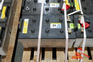 15 · 2x LEAD- ACID, 245H52 BATTERIES, APPROX 500 x 260 x 220mm HAH, 1170CCA ( S44# RITM0773953, DR# 1453 )
