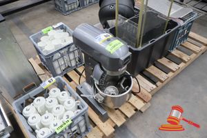 80 · 1 X EUROCHEF COMMERCIAL PLANETARY MIXER, MODEL: EUC-PMX-3, 240VAC / 50HZ, UNTESTED, SOME MARKS, APPROX; 650MM H X 380MM D X 320MM W