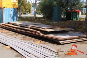 Half Height Containers of Steel, Steel Plate, Structural Steel & Pipe Online Welshpool Auction