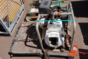 194 · PUMPS AUSTRALIA 3 INCH DIESEL TRASH PUMP, 1500 LPM, YANMAR L100 ENGINE (USED, SOME MARKS AND RUST)