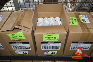 20 X Guc Industrial Rtv Silicone Sealant Cartridges, Model: Gp100, White, 300ml, In A Box