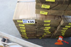 18x Lengths Of Non-Structural, H4 Treated Pine Timber, Approx 190 X 45mm X 2.4m