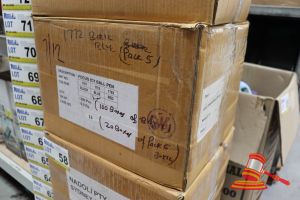 56 · BOX OF BALL POINT PENS, APPROX 1200 PENS TOTAL