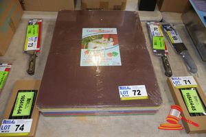72 · CUTTING BOARD 38*51*13 (SET OF 6 COLOURS