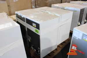 21 · 3 x WHIRLPOOL FRIGERATORS, MODEL# WR012SW, 120L GROSS VOLUME, 0.71KW.5I 24H, 1 x WESTINGHOUSE BAR FRIDGE/FREEZER, PASS UNUSED, UNTESTED, ON A PALLET